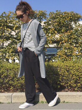 yanさん（レディース・160cm）の春コーディネート