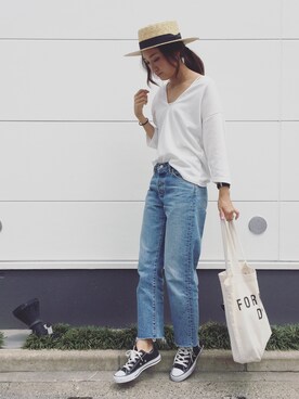 yanさん（レディース・160cm）の春コーディネート