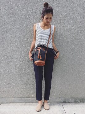 yanさん（レディース・160cm）の夏コーディネート