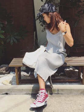 yanさん（レディース・160cm）の夏コーディネート