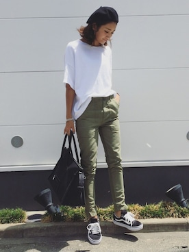 yanさん(レディース・160cm)の夏コーディネート