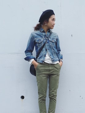 yanさん（レディース・160cm）の秋コーディネート