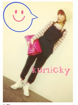 舟山久美子♡くみっきーさんのコーディネート