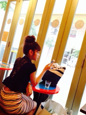 舟山久美子♡くみっきーさん（レディース・155cm）の夏コーディネート