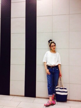 舟山久美子♡くみっきーさん（レディース・155cm）の夏コーディネート