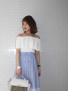 舟山久美子♡くみっきーさんのコーディネート