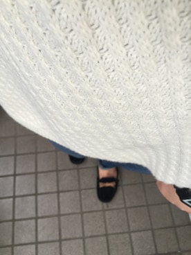 「MHL.」｜「アイテム（モカシン/デッキシューズ）」を使った、リトルミイさん（レディース・161cm）の冬コーディネート