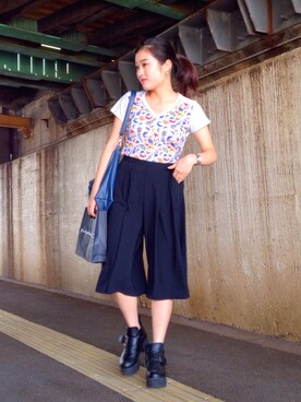 ハナエタダさん（レディース・155cm）の秋コーディネート