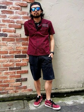 鈴木 瞬さん（メンズ・175cm）の夏コーディネート