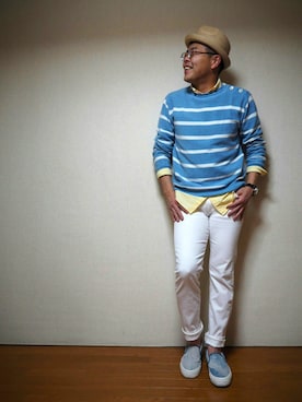「アイテム（腕時計）」を使った、タカ                 ☮さん（メンズ・170cm・50代）の春コーディネート