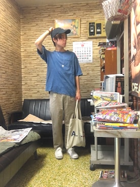 「DHOLIC（ディーホリック）のアイテム（アクセサリー）」を使った、1222_gさん（メンズ・165cm）の秋コーディネート