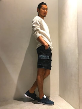 「表参道ヒルズ」｜AkihikoItoさん（メンズ・178cm）の春コーディネート