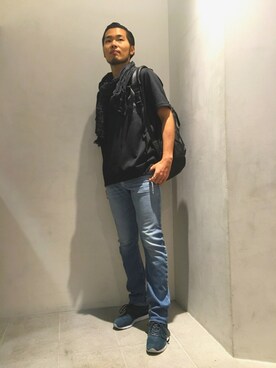 「表参道ヒルズ」｜AkihikoItoさん（メンズ・178cm）の夏コーディネート