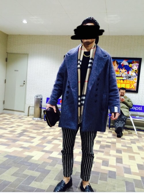 SHAREEF（シャリーフ）の「MOHAIR TWEED COCOON COAT □（ピーコート