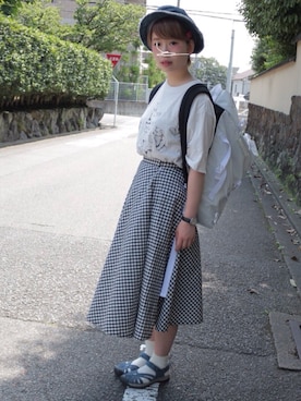 ぴっぴさん（レディース・153cm）の夏コーディネート