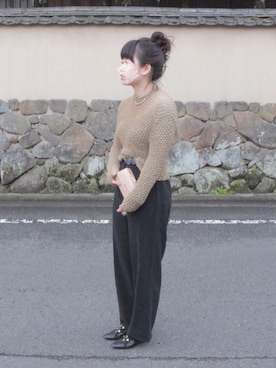 「ドルマン」｜「アイテム（財布/小物）」を使った、ぴっぴさん（レディース・153cm）の春コーディネート
