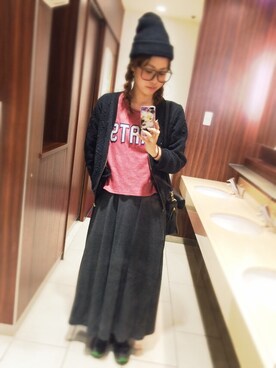 「マキシ丈ワンピ」｜nycさん（レディース・162cm）の春コーディネート
