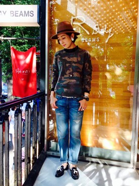 「CURRENT ELLIOTT」｜クスノセ  さん（レディース・159cm）の秋コーディネート