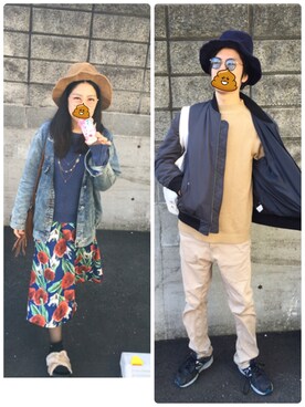 まるこさん(レディース・156cm)の冬コーディネート