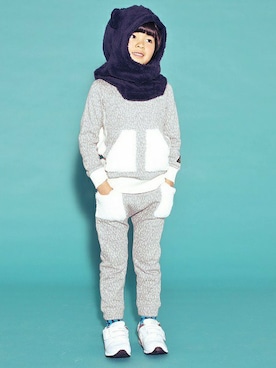 Wonder apartmentさん（キッズ・140cm）の冬コーディネート