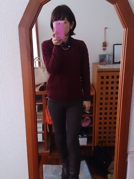 stm11yzさん（レディース・161cm）の冬コーディネート