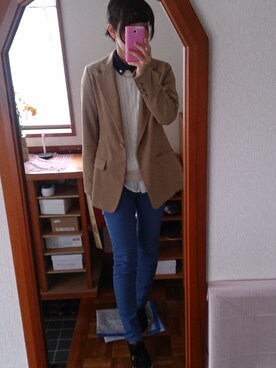 stm11yzさん（レディース・161cm）の冬コーディネート