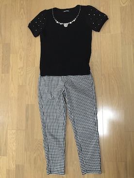 「CECIL McBEE（セシルマクビー）のアイテム（アンサンブル）」を使った、Hisay☺さん（レディース・156cm）の夏コーディネート