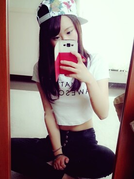 さきてぃさんのコーディネート