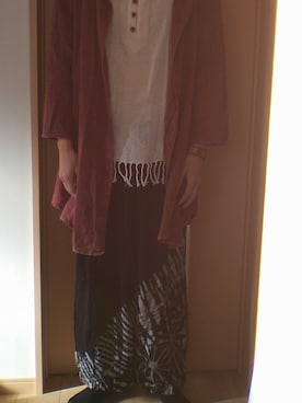 「MALAIKA（マライカ）のアイテム（パンツ）」を使った、ゆーすけさん（メンズ・174cm）の冬コーディネート