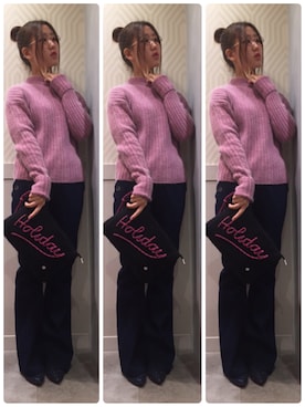 YOKOさん（レディース・160cm）の冬コーディネート