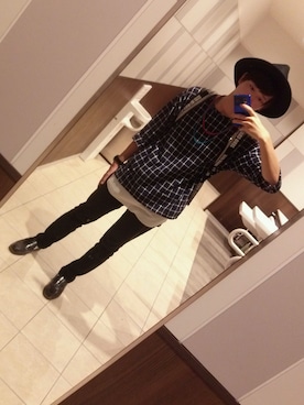 「ハットコーデ」｜ぬまちゃんさん（メンズ・170cm）の夏コーディネート