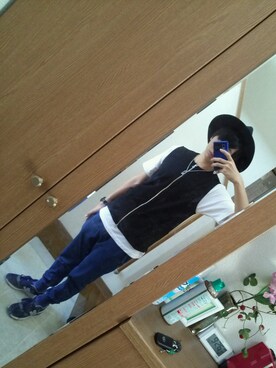 「ハットコーデ」｜ぬまちゃんさん（メンズ・170cm）の秋コーディネート