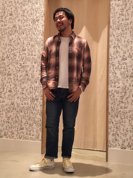 「ヒゲ」｜たにさん（メンズ・170cm）の秋コーディネート