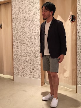 「ヒゲ」｜たにさん（メンズ・170cm）の春コーディネート