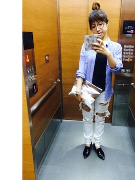 saoriさん（レディース・156cm）の春コーディネート