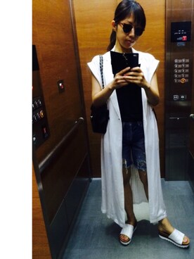 saoriさん（レディース・156cm）の夏コーディネート