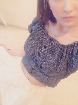 仁平 紗耶加さん（レディース・154cm）の夏コーディネート