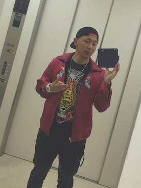 「SNOID（スノイド）のアイテム」を使った、Kota  Kawakamiさん（メンズ・168cm）の春コーディネート