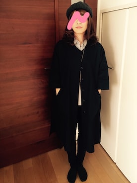 「ハリーポッター」｜「アイテム（その他アウター）」を使った、mayuさん（レディース・156cm）の秋コーディネート