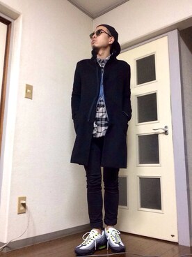84ersさん（メンズ・174cm）の冬コーディネート