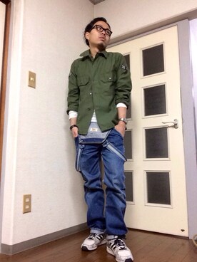 84ersさん（メンズ・174cm）の冬コーディネート