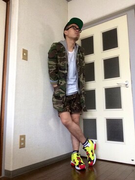 84ersさん（メンズ・174cm）の春コーディネート