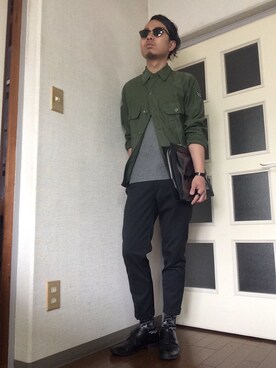 84ersさん（メンズ・174cm）の春コーディネート