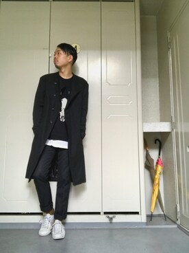 「ato（アトウ）のアイテム（その他アウター）」を使った、84ersさん（メンズ・175cm）の秋コーディネート
