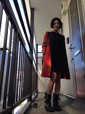 「alexanderwang（アレキサンダーワン）のアイテム（ワンピース/ドレス）」を使った、shionさん（レディース・162cm）の夏コーディネート