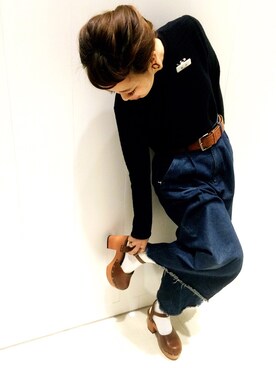 R子さん（レディース・153cm）の春コーディネート