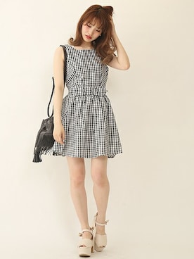 ricacoさん（レディース・158cm）の夏コーディネート