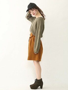 ricacoさん（レディース・158cm）の秋コーディネート