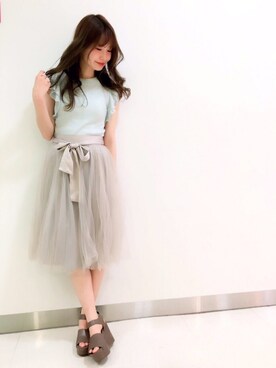 ricacoさん（レディース・158cm）の春コーディネート