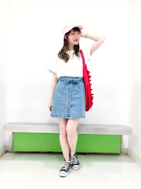 ricacoさん（レディース・158cm）の春コーディネート